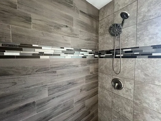 a view of a backyard of the house