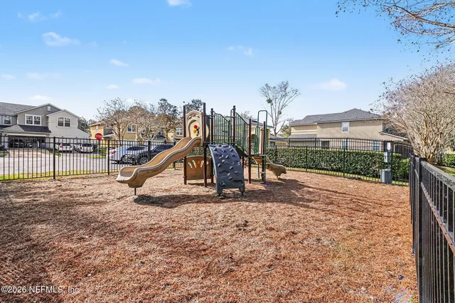 a view of outdoor space with seating