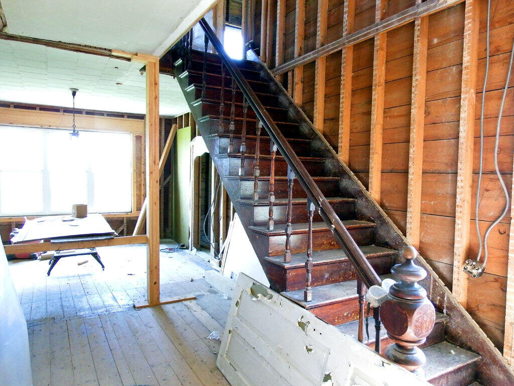 7 Corner Road Bridgewater, ME 04735 - Photo 30 of 40 stairway-7-corner-rd