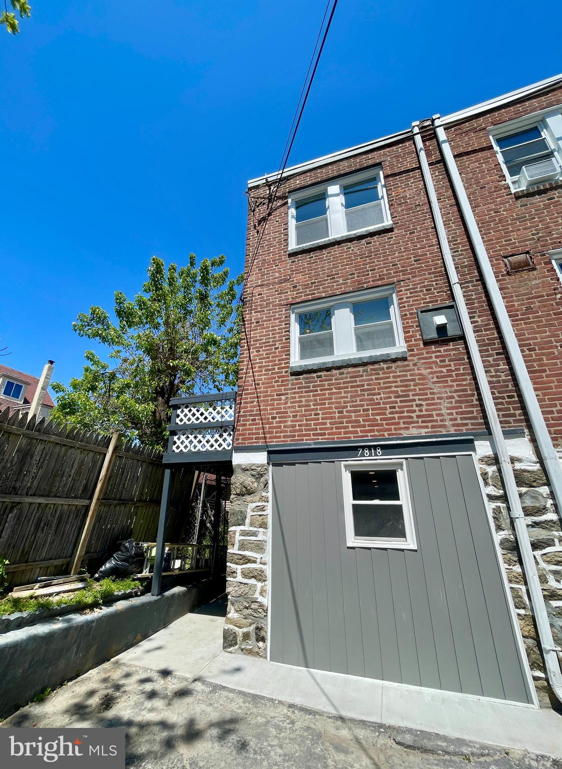 7818 Lennox Road Upper Darby, PA 19082 - Photo 27 of 34 Exterior Rear (with off-street parking)