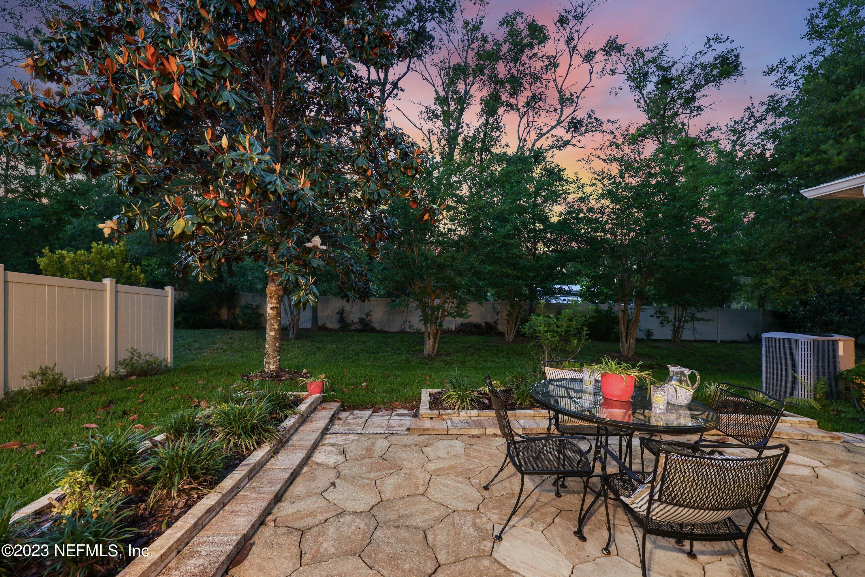 124 Bedstone Drive St. Johns, FL 32259 - Photo 56 of 60 Twilight Backyard
