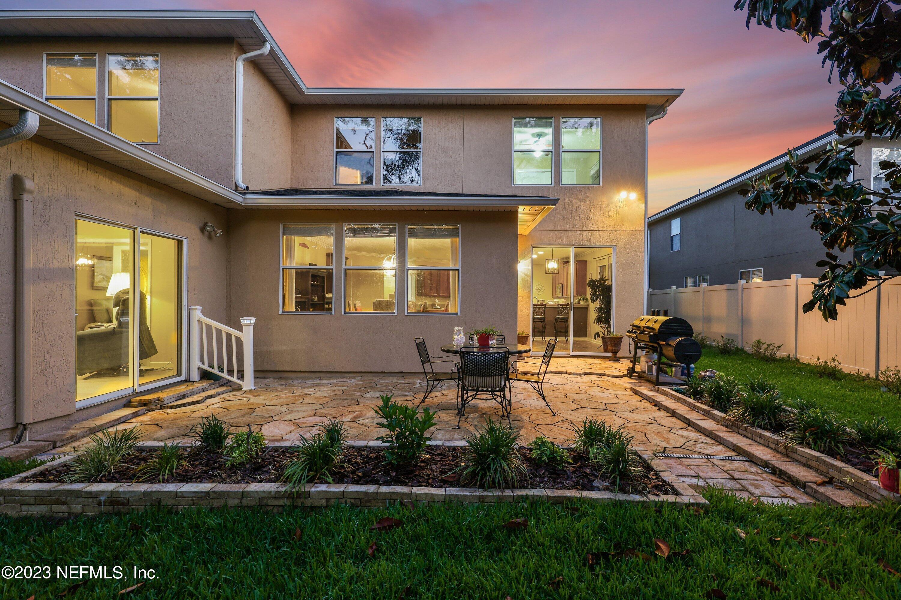 124 Bedstone Drive St. Johns, FL 32259 - Photo 57 of 60 Twilight Back of Home