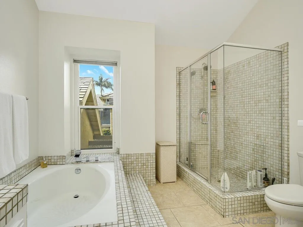 16055 Vista De Golf Rancho Santa Fe, CA 92091 - Photo 21 of 35 a bathroom with a bathtub and a shower