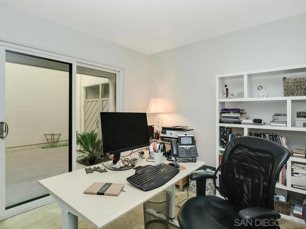 16055 Vista De Golf Rancho Santa Fe, CA 92091 - Photo 28 of 35 a view of a workspace with furniture and with wooden floor