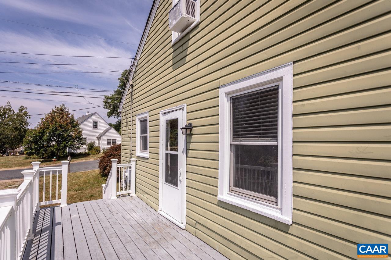 703 Monroe Street Staunton, VA 24401 - Photo 41 of 46 a view of a balcony with wooden floor