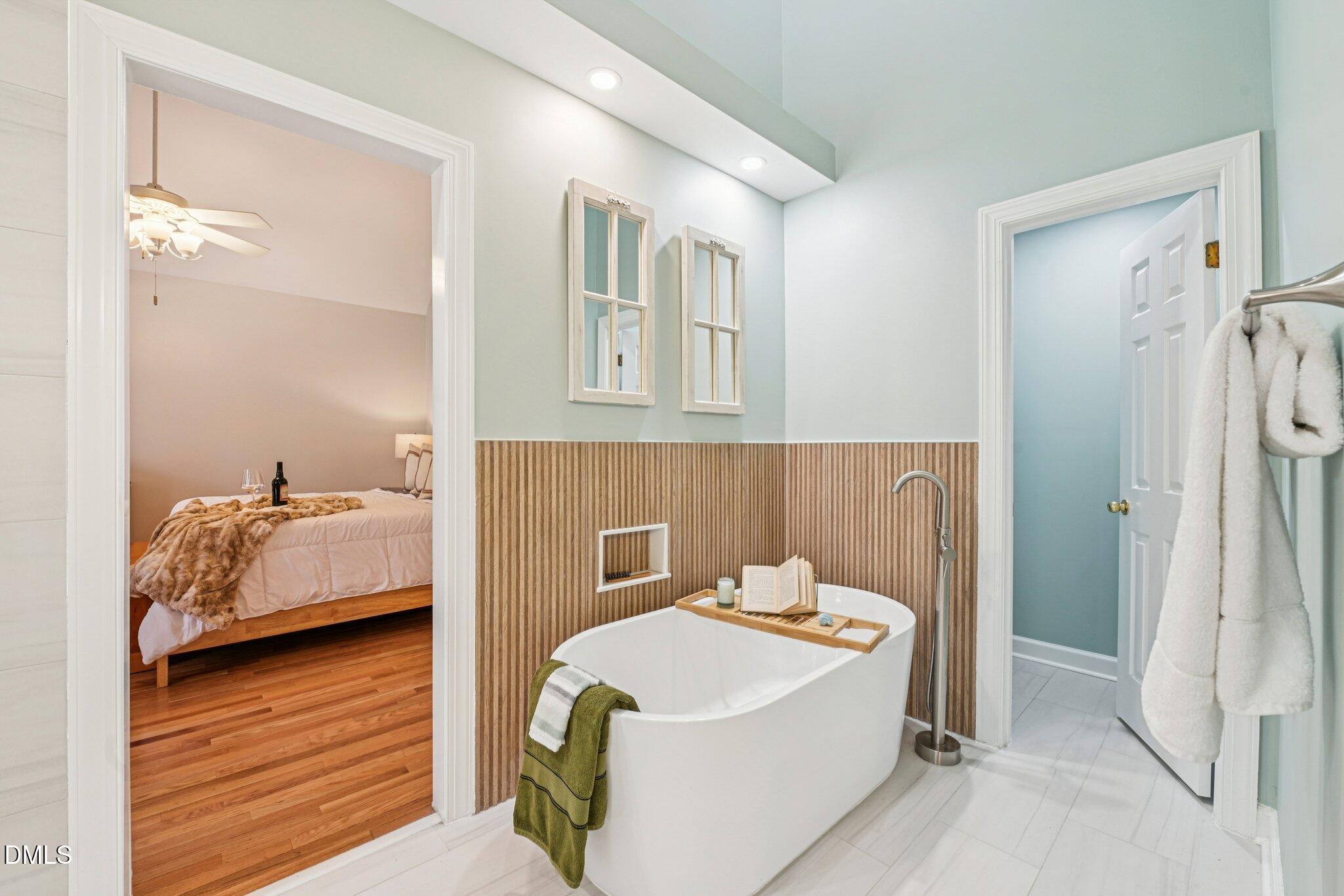 2013 Kinleys Way Raleigh, NC 27613 - Photo 32 of 68 a bathroom with a sink and a mirror