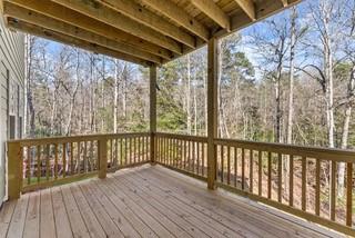 636 Bald Ridge Circle Demorest, GA 30535 - Photo 35 of 35 a view of balcony with wooden floor
