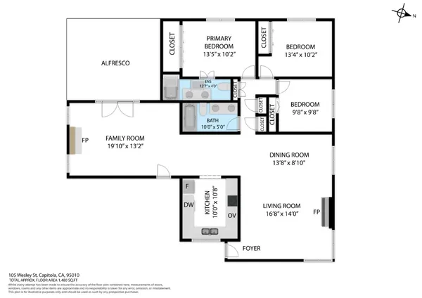 $1,695,000 | 105 Wesley Street, Capitola, CA 95010