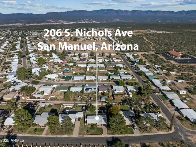 $245,000 | 206 Nichols Avenue, San Manuel, AZ 85631