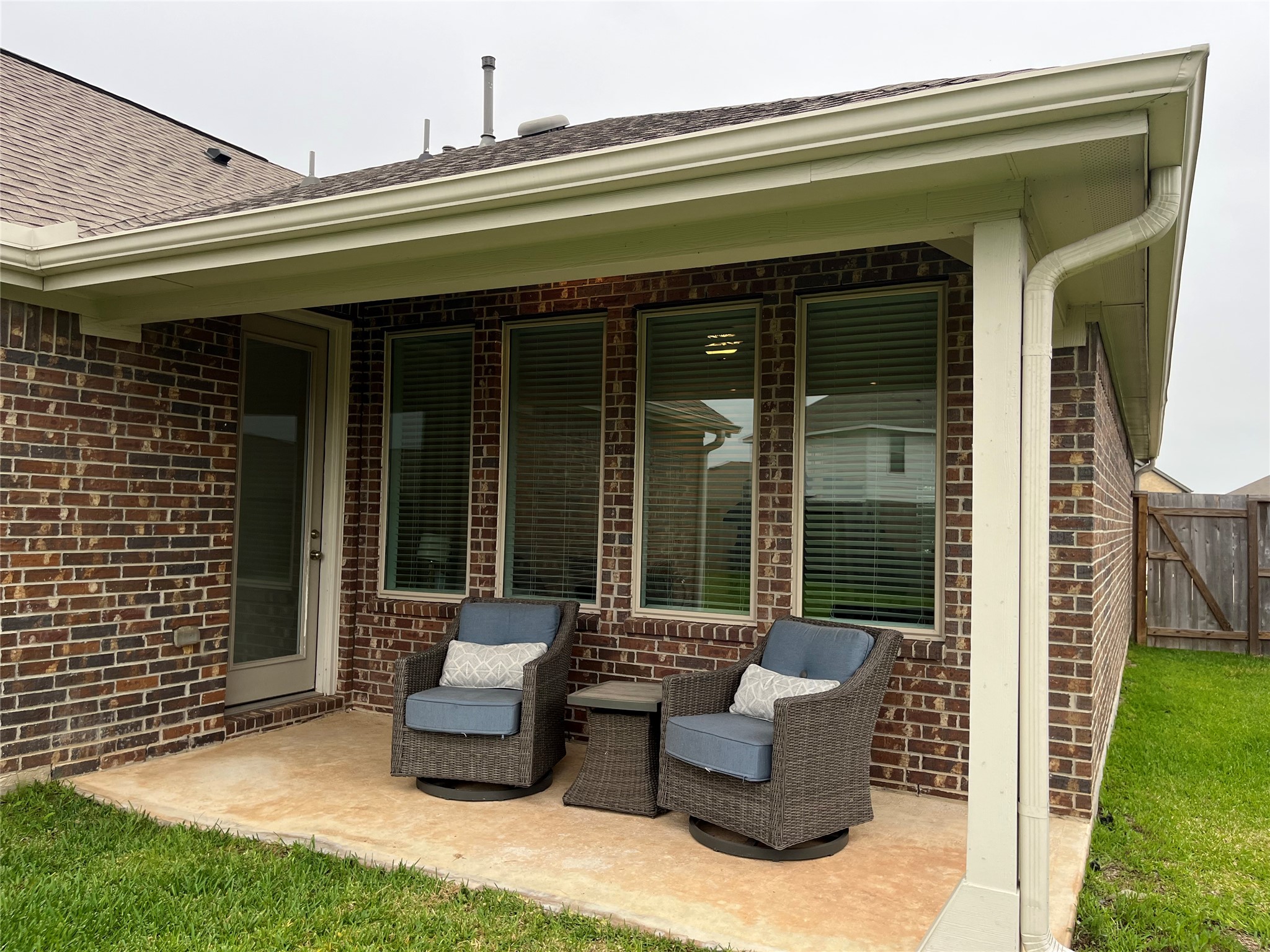 14242 Amherst Mdw Trail Rosharon, TX 77583 - Photo 28 of 36 Back Patio to a Private Back Yard.