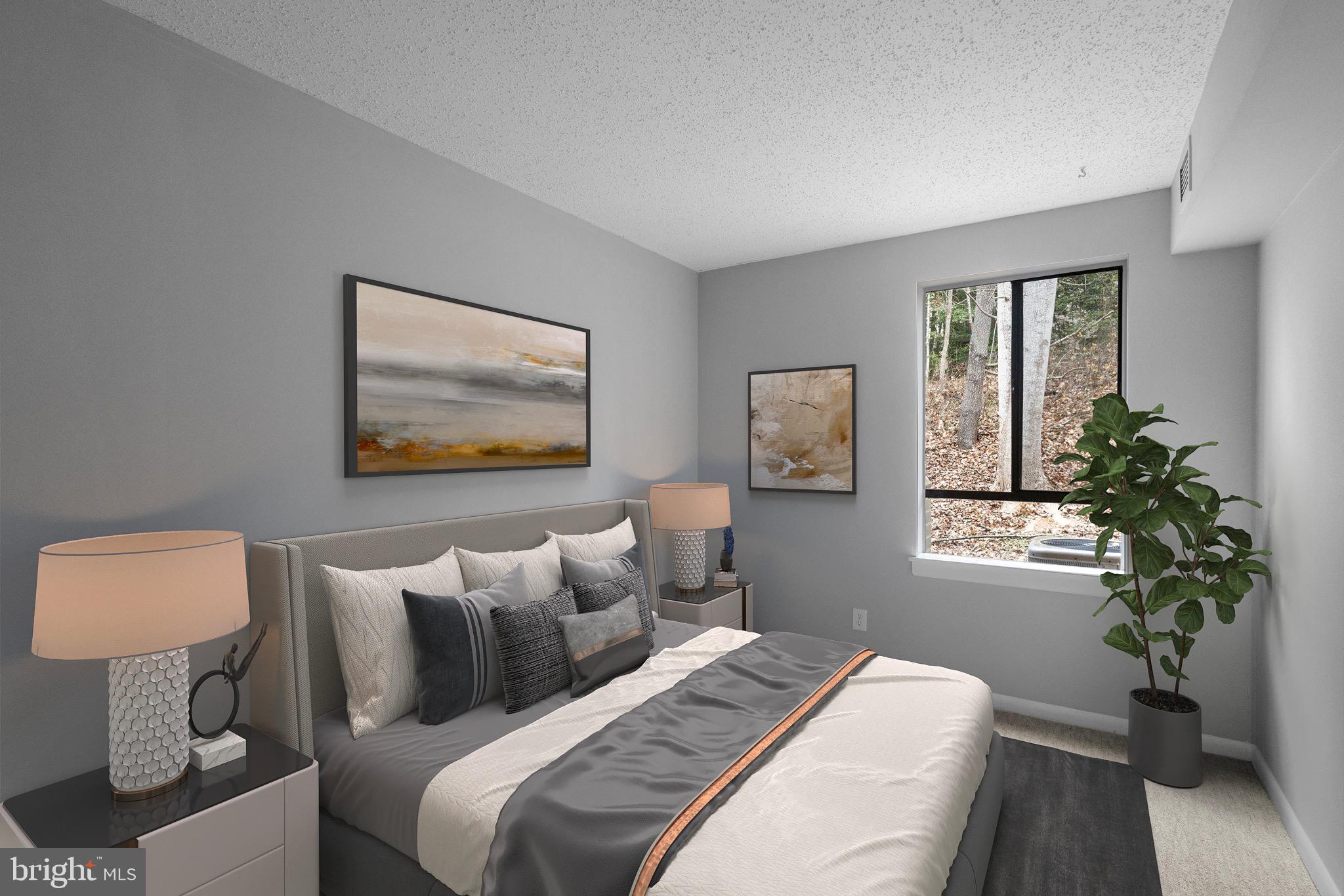 11654 Stoneview Square, Unit 94/1B Reston, VA 20191 - Photo 17 of 46 Primary Bedroom - Virtually Staged