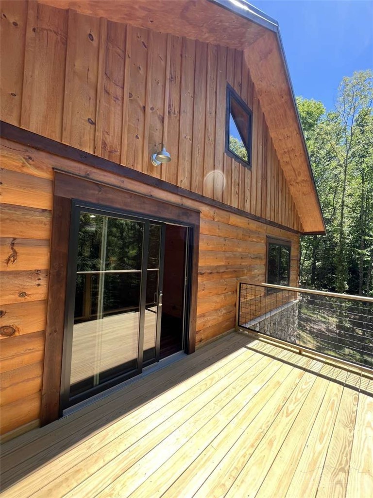 138 Talon Drive Boone, NC 28607 - Photo 24 of 25 a view of a house with a large window