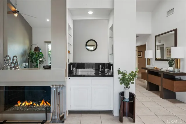 a view of a projector room