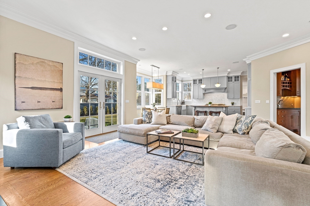 9 Patton Road Wellesley, MA 02482 - Photo 3 of 34 a living room with furniture and a rug