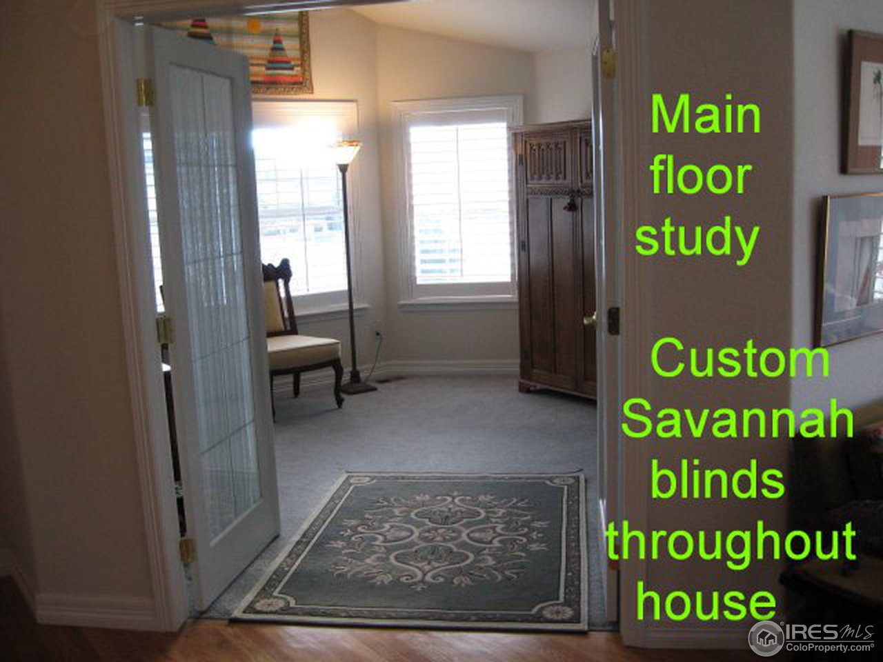 11805 North Beasly Road Longmont, CO 80504 - Photo 13 of 20 a view of an entryway with a bench