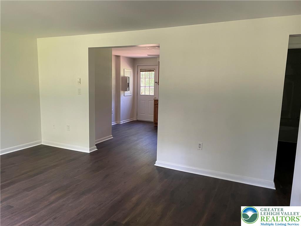 849 Weir Lake Road Kunkletown, PA 18058 - Photo 16 of 44 a view of a hallway with wooden floor
