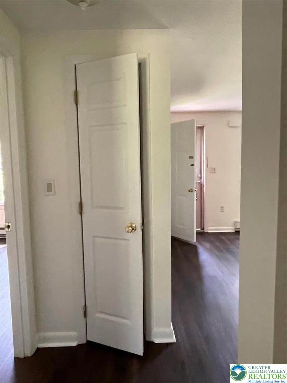849 Weir Lake Road Kunkletown, PA 18058 - Photo 10 of 44 a view of a hallway with wooden floor