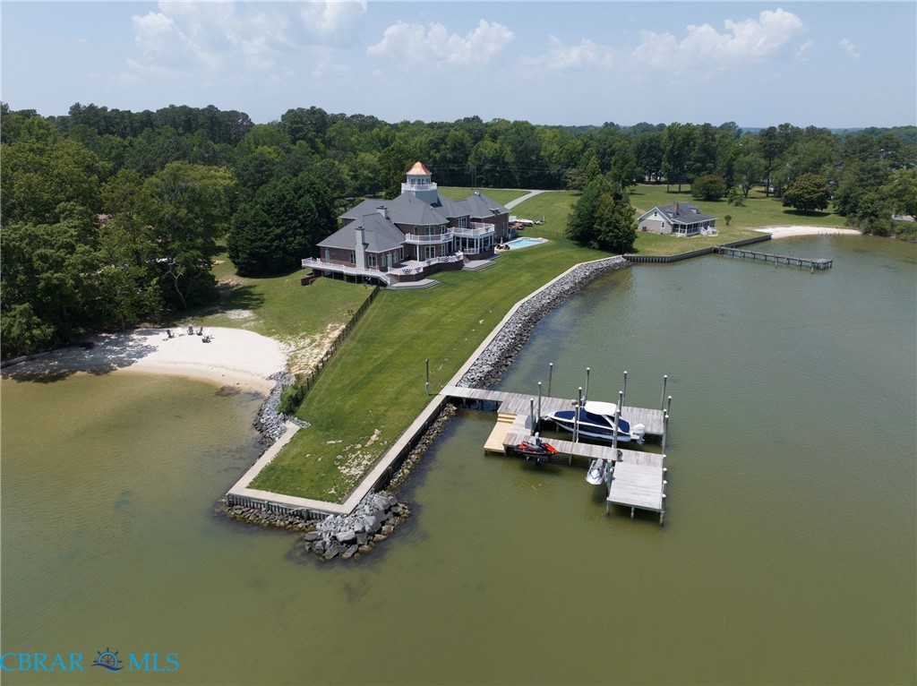 2106 Clarketown Road Heathsville, VA 22473 - Photo 55 of 56 a view of a lake with a park