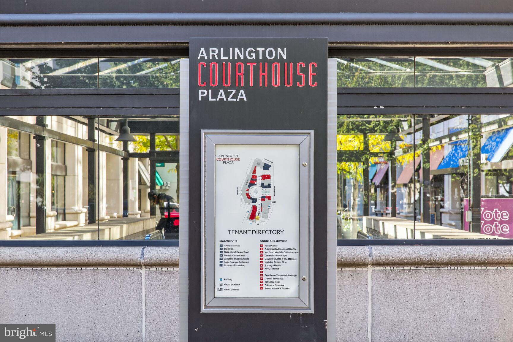 2330 14th Street North, Unit 205 Arlington, VA 22201 - Photo 19 of 29 a view of a entryway door front of a house
