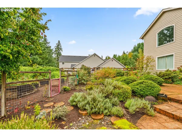 a view of outdoor space and yard