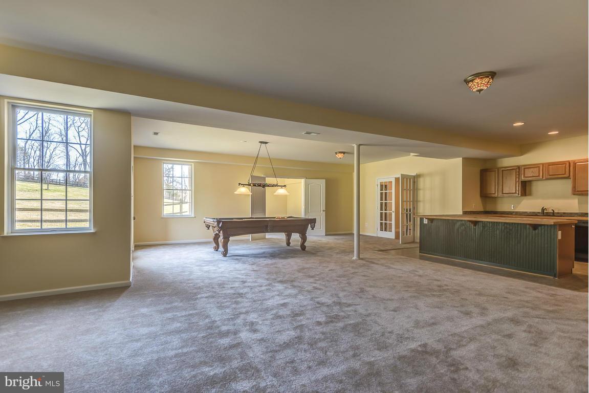 18060 Dry Mill Road Leesburg, VA 20175 - Photo 21 of 30 Lower Level Recreation Room with Wet Bar