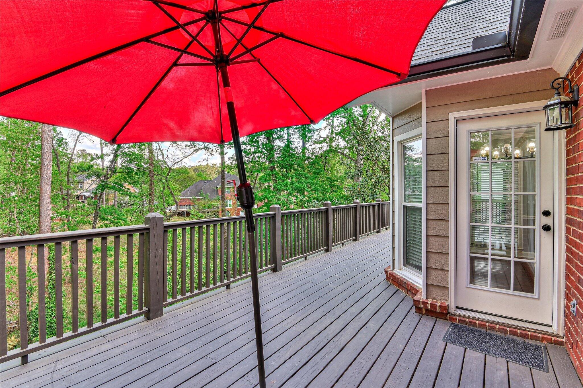 16 Rapids Court North Augusta, SC 29841 - Photo 20 of 49 New Deck that extends the length of the home.