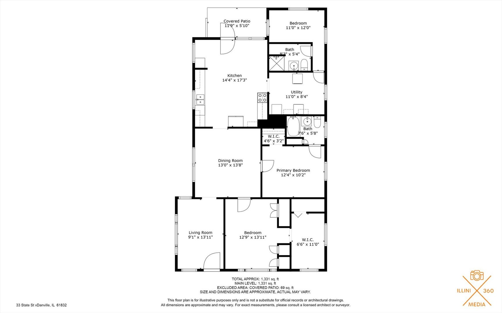 33 State Street Danville, IL 61832 - Photo 29 of 29 a picture of a bench in front of a