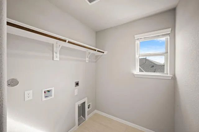 a view of small space with closet