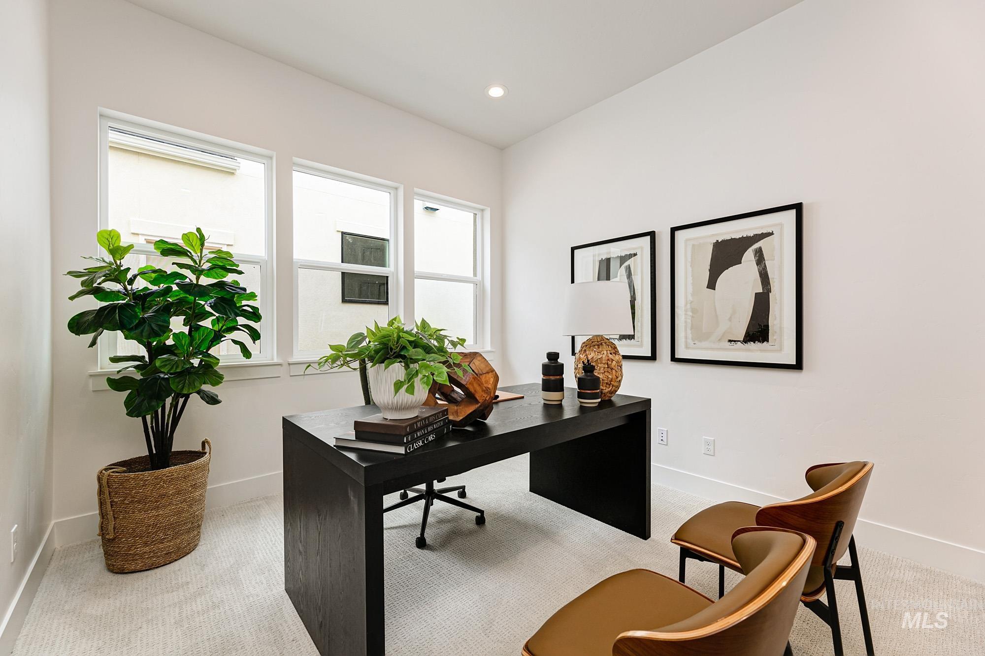6177 East Prominence Drive Boise, ID 83716 - Photo 28 of 45 Office space with light colored carpet and recessed lighting