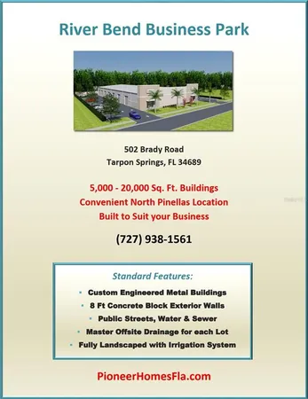 $13 | 535 Brady Road, Tarpon Springs, FL 34689