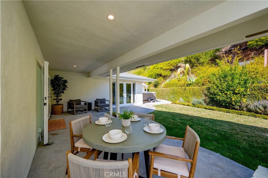 1805 Arriba Linda San Clemente, CA 92672 - Photo 44 of 50 a view of a dining room with furniture window and outside view