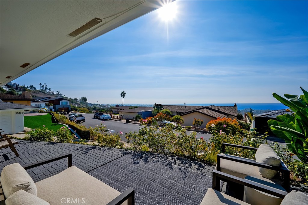 1805 Arriba Linda San Clemente, CA 92672 - Photo 8 of 50 a terrace with outdoor seating and city view