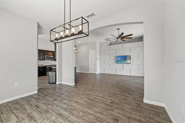 a view interior of a house and hallway