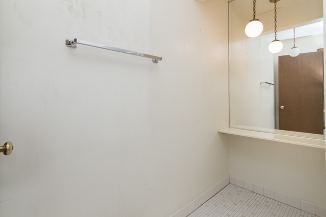 200 Thames Parkway, Unit 3G Park Ridge, IL 60068 - Photo 16 of 20 a bathroom with a shower and a mirror