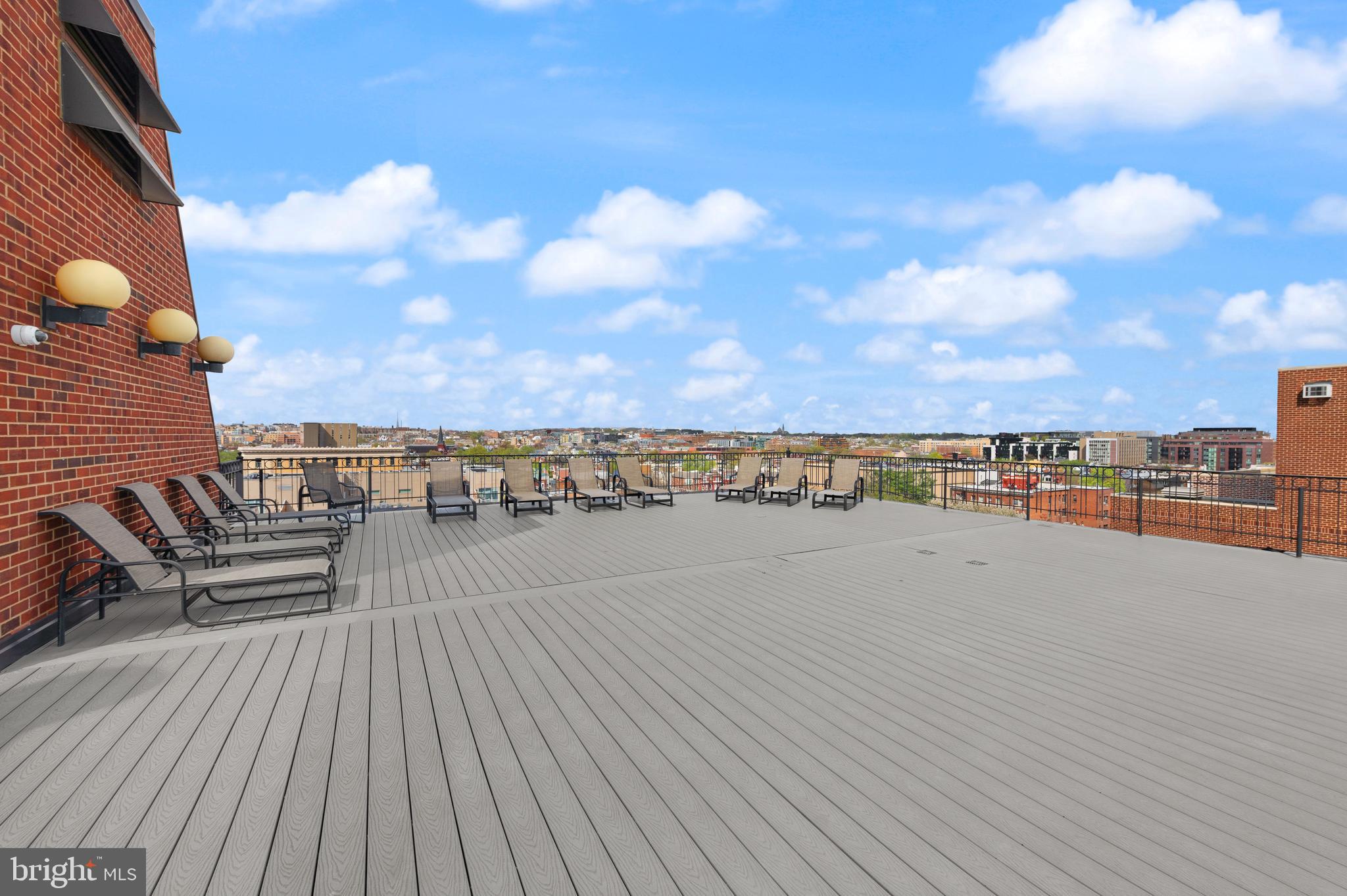 1245 13th Street Northwest, Unit 516 Washington, DC 20005 - Photo 22 of 25 a view of balcony with furniture