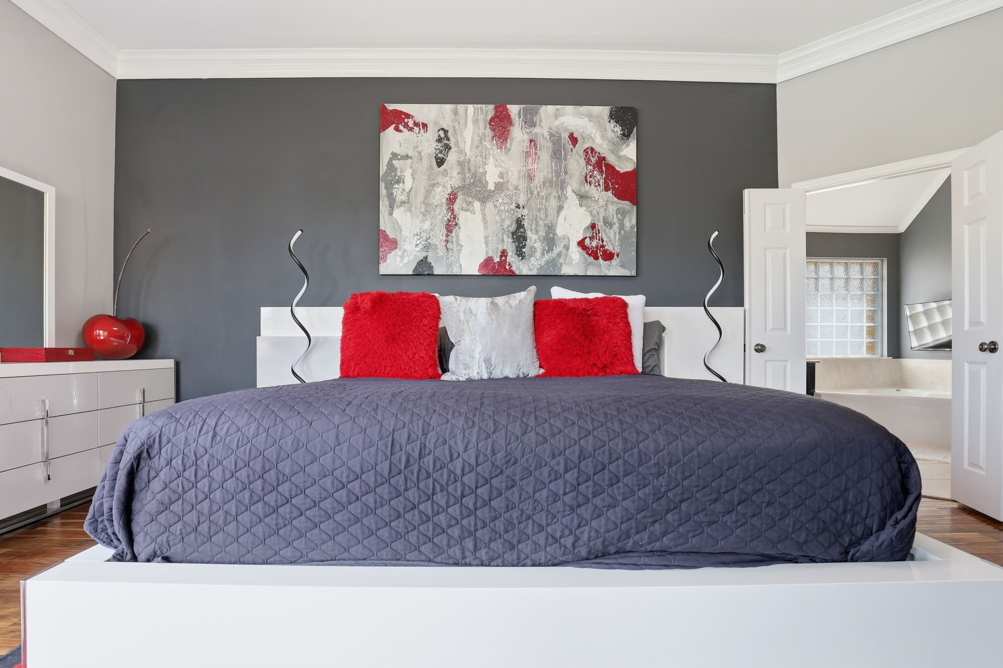 18014 Grotto Point Drive Cypress, TX 77429 - Photo 13 of 25 a bedroom with a bed and window