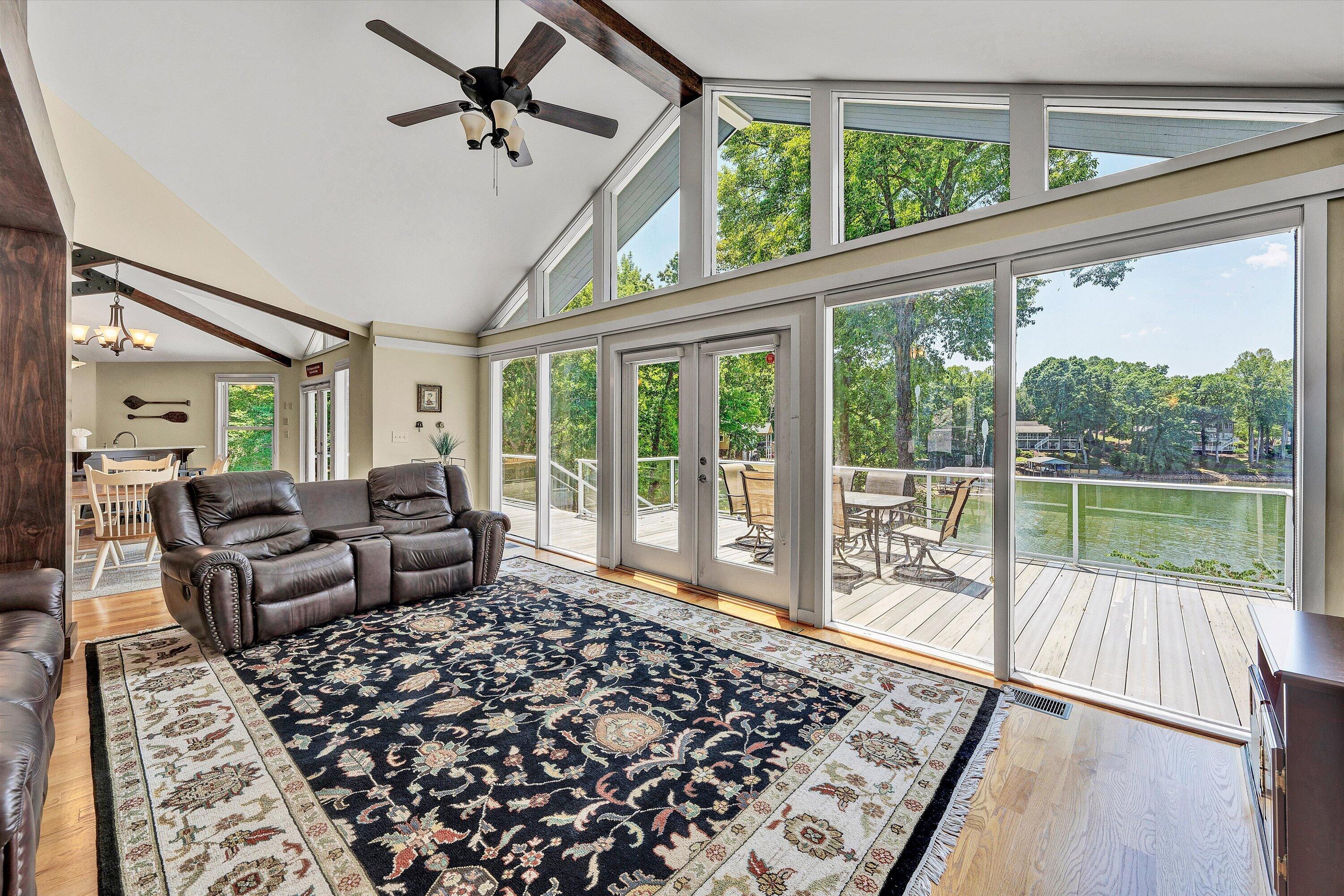 207 Winding Way Union Hall, VA 24176 - Photo 8 of 60 a living room with couch