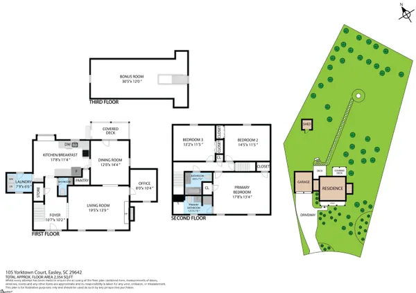 $379,900 | 105 Yorktown Court, Easley, SC 29642