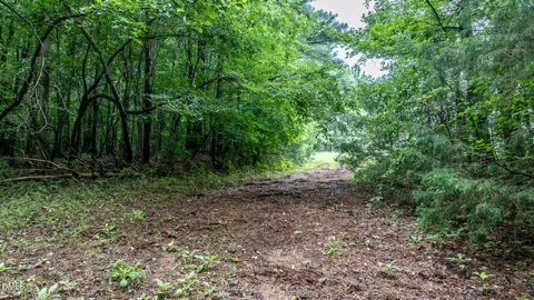 a view of a yard with an outdoor space