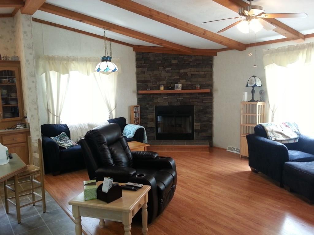 667 Coles Hill Road Wells, ME 04090 - Photo 4 of 17 Living Room with Gas Fireplace