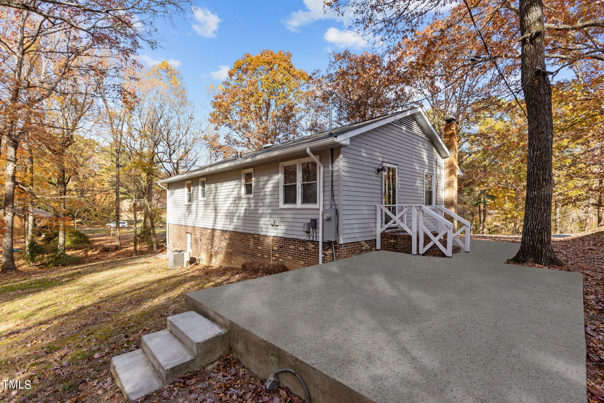 6415 Whitt Road Durham, NC 27712 - Photo 37 of 37 a view of a house with a patio