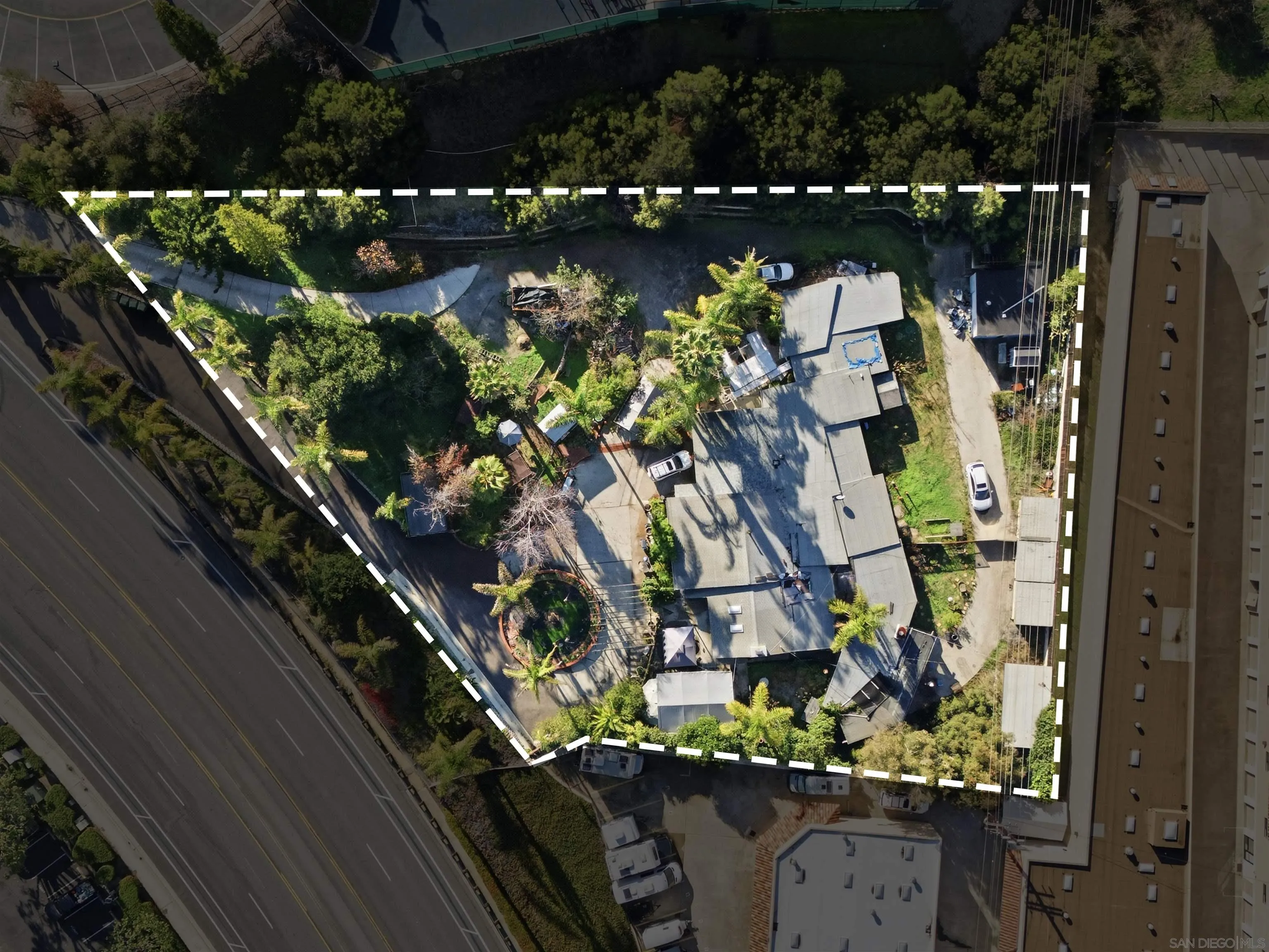935 Encinitas Boulevard Encinitas, CA 92024 - Photo 17 of 20 an aerial view of a residential houses with outdoor space and city view