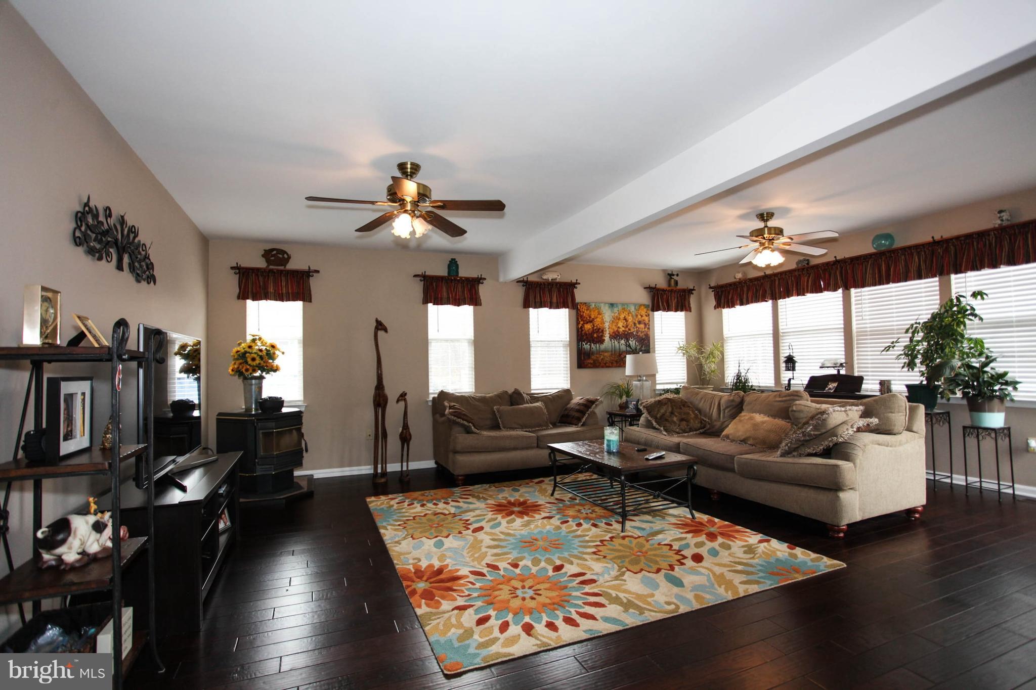 1821 Montevideo Road Jessup, MD 20794 - Photo 5 of 30 Ceiling Fans, Wood Floors and Pellet Stove