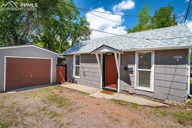 a house with a outdoor space