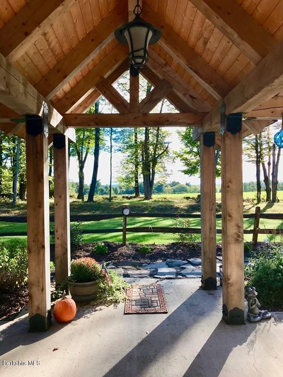 49 Forget Road Hawley, MA 01339 - Photo 4 of 30 a garden view with a seating space