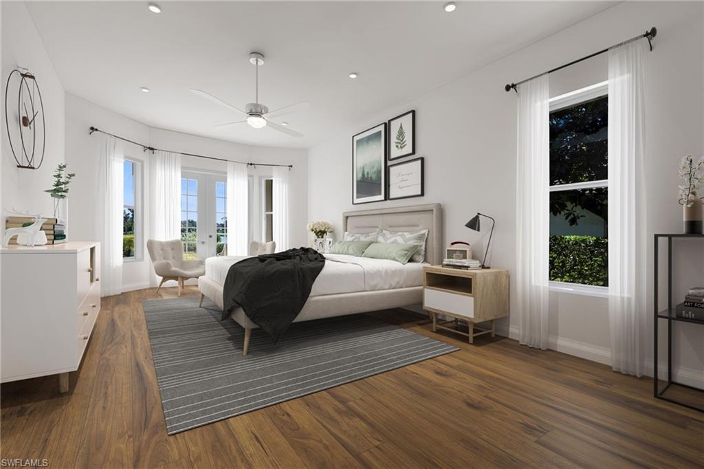 968 Spanish Moss Trail Naples, FL 34108 - Photo 19 of 27 Primary Bedroom Digitally enhanced