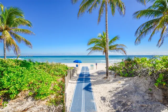 a view of a terrace with a garden