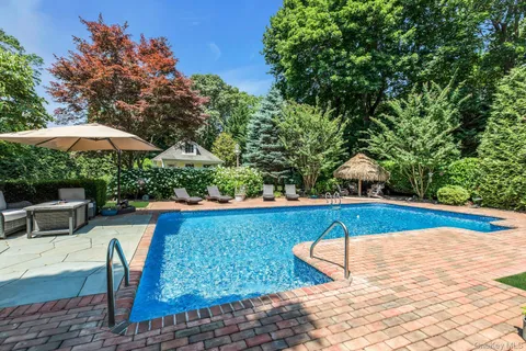 a view of outdoor space deck kitchen and outdoor seating