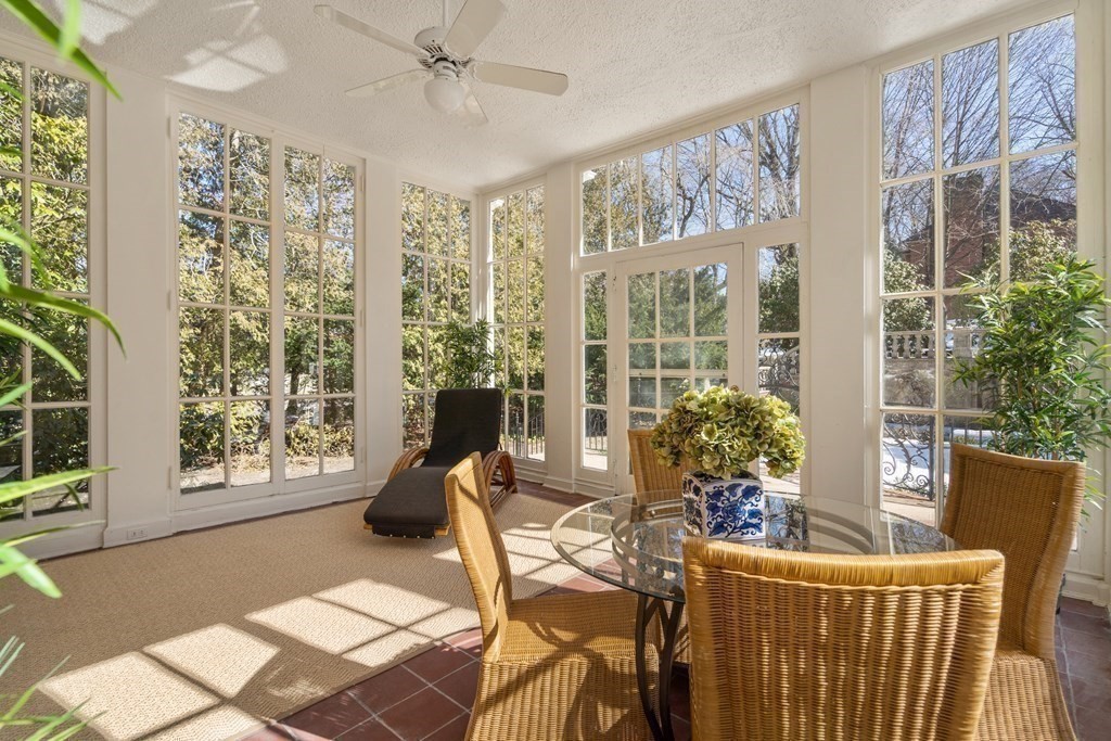 386 Commonwealth Avenue Newton, MA 02467 - Photo 8 of 28 a living room with furniture and a large window