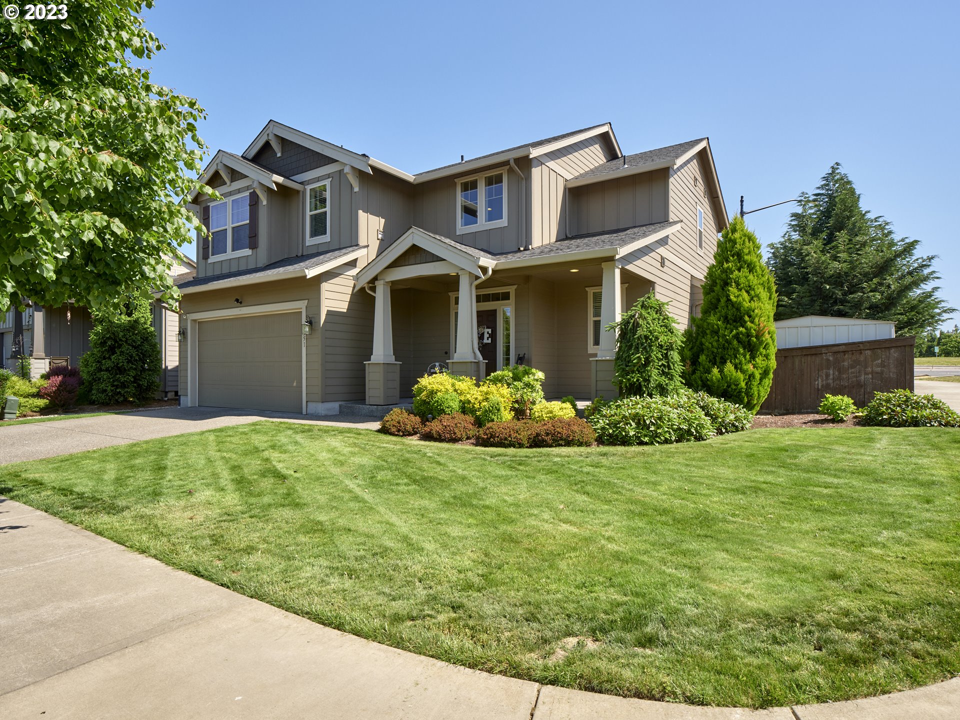 3551 North 1st Street Ridgefield, WA 98642 - Photo 1 of 38 a front view of a house with a yard